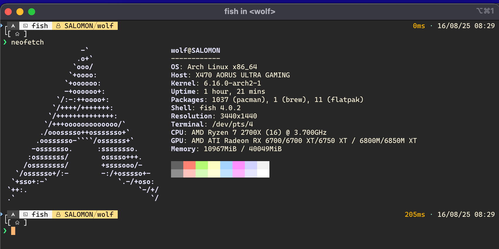 Archlinux (bis)